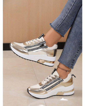 Dame Sneaker Guld - Sneakers