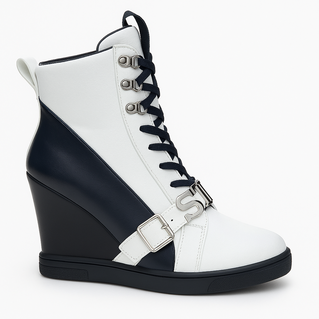Hvid Dame Støvle - Sneakers