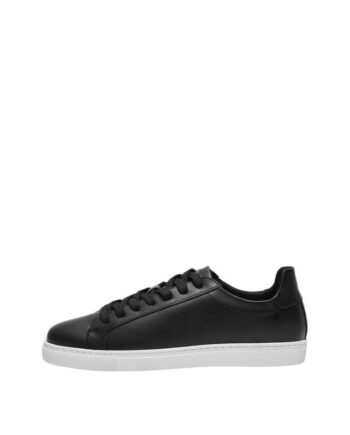Hvid Slhevan New Leather Sneaker Noos - Selected Sneakers  - 5715416245406