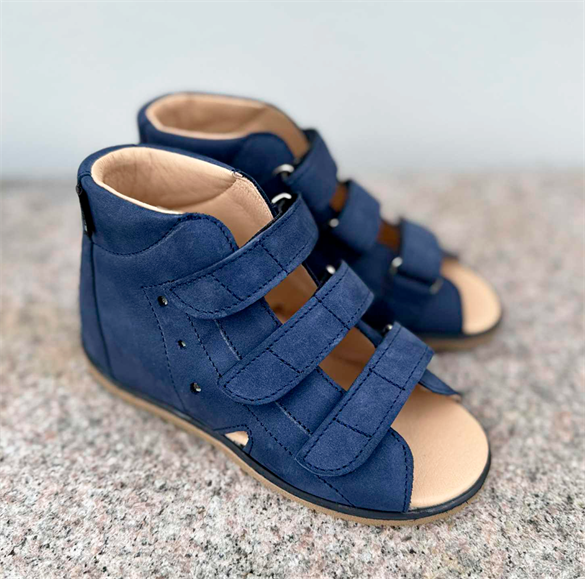 Aurelka Sandal Navy Smal Sandal Med Ekstra Støtte - Aurelka Sandaler