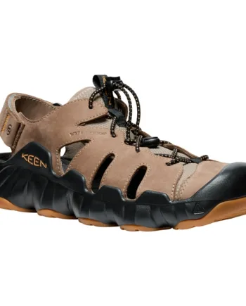 Keen Hypersport Fisherman Leather Sandal Herre Mænd Brindle Oak Buff Keen Sandaler - Buff Sandaler  - 195208707667