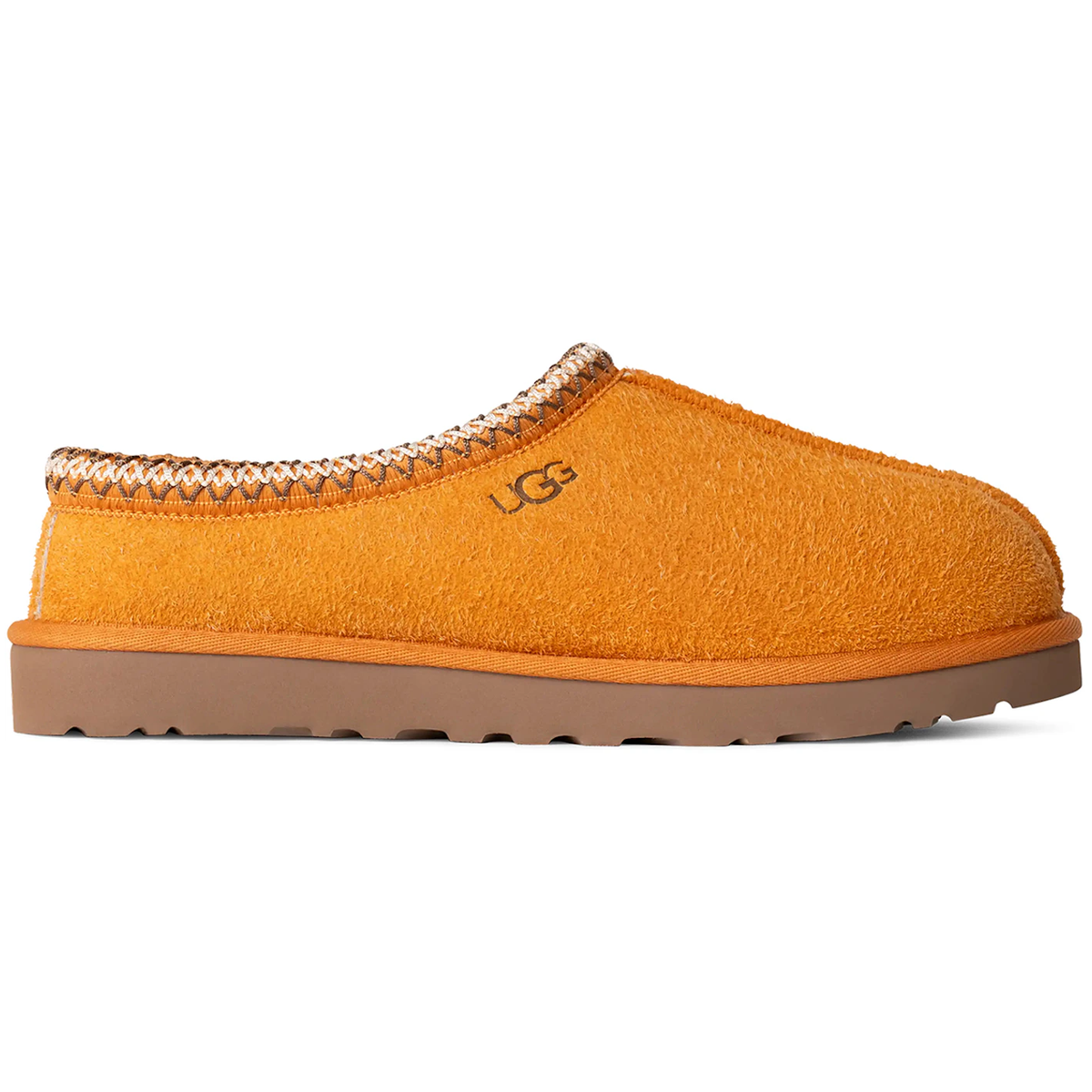 Ugg Tasman Shaggy Suede Slipper Dark Apricot - Ugg Sneakers