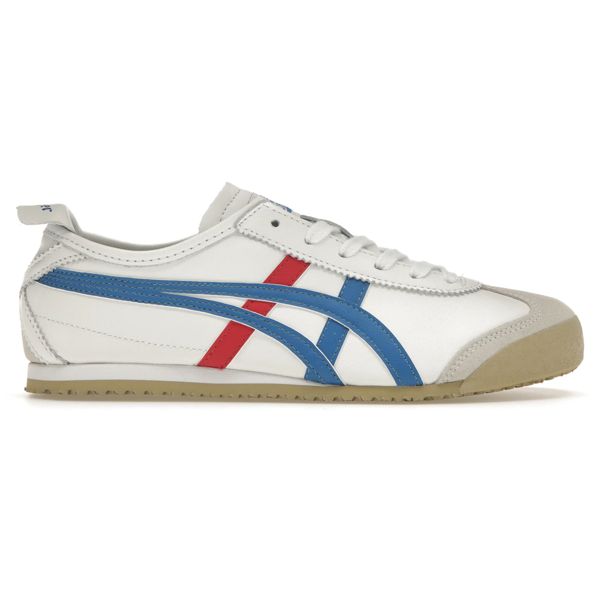 Hvid Onitsuka Tiger Mexico White Blue Red - Onitsuka Sneakers  - 4550456497382
