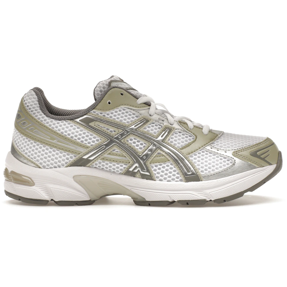Hvid Asics Gel 1130 White Dried Leaf Green - Asics Sneakers  - 4570158711258