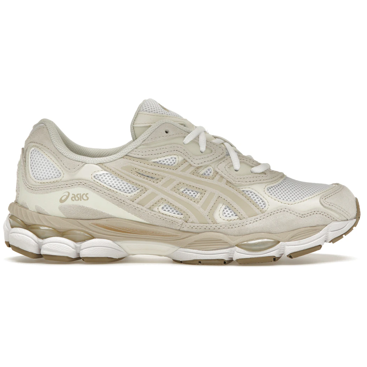 Hvid Asics Gel Nyc White Feather Grey - Asics Sneakers  - 4550457968706