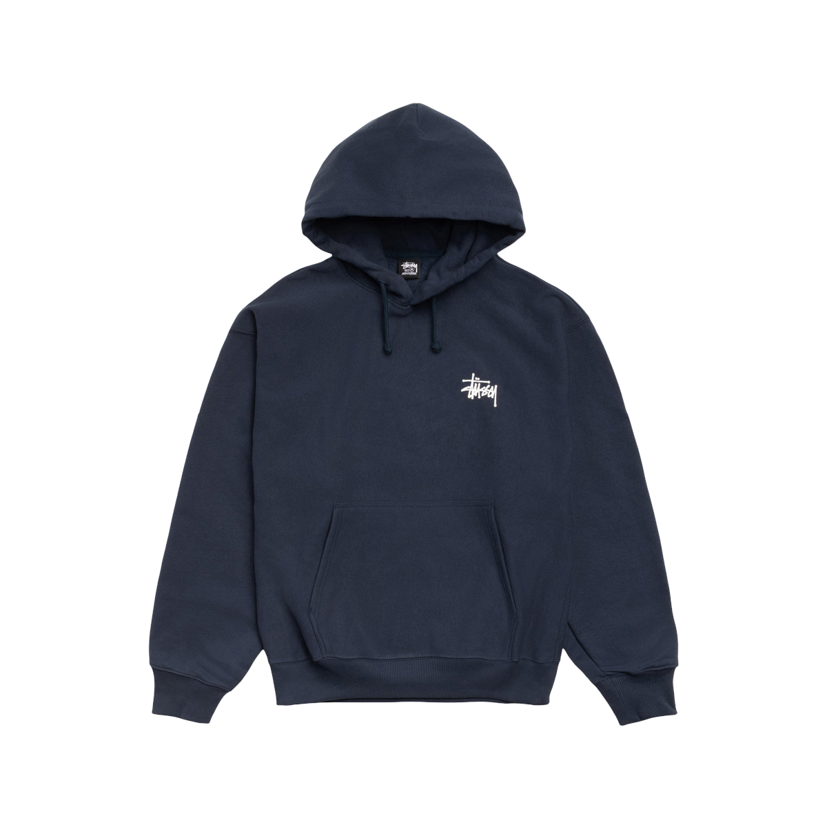 Stussy Basic Hoodie Navy - Stussy Sneakers