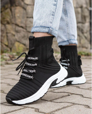 Sort Dame Sneakers - Sneakers