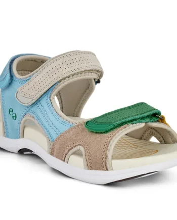 Grøn Green Comfort Corsica Sandal Light Blue Sandaler - Sandaler  - 5707302886923
