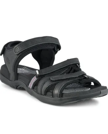Sort Green Comfort Corsica Caia Black Sandaler - Sandaler  - 5707302795775