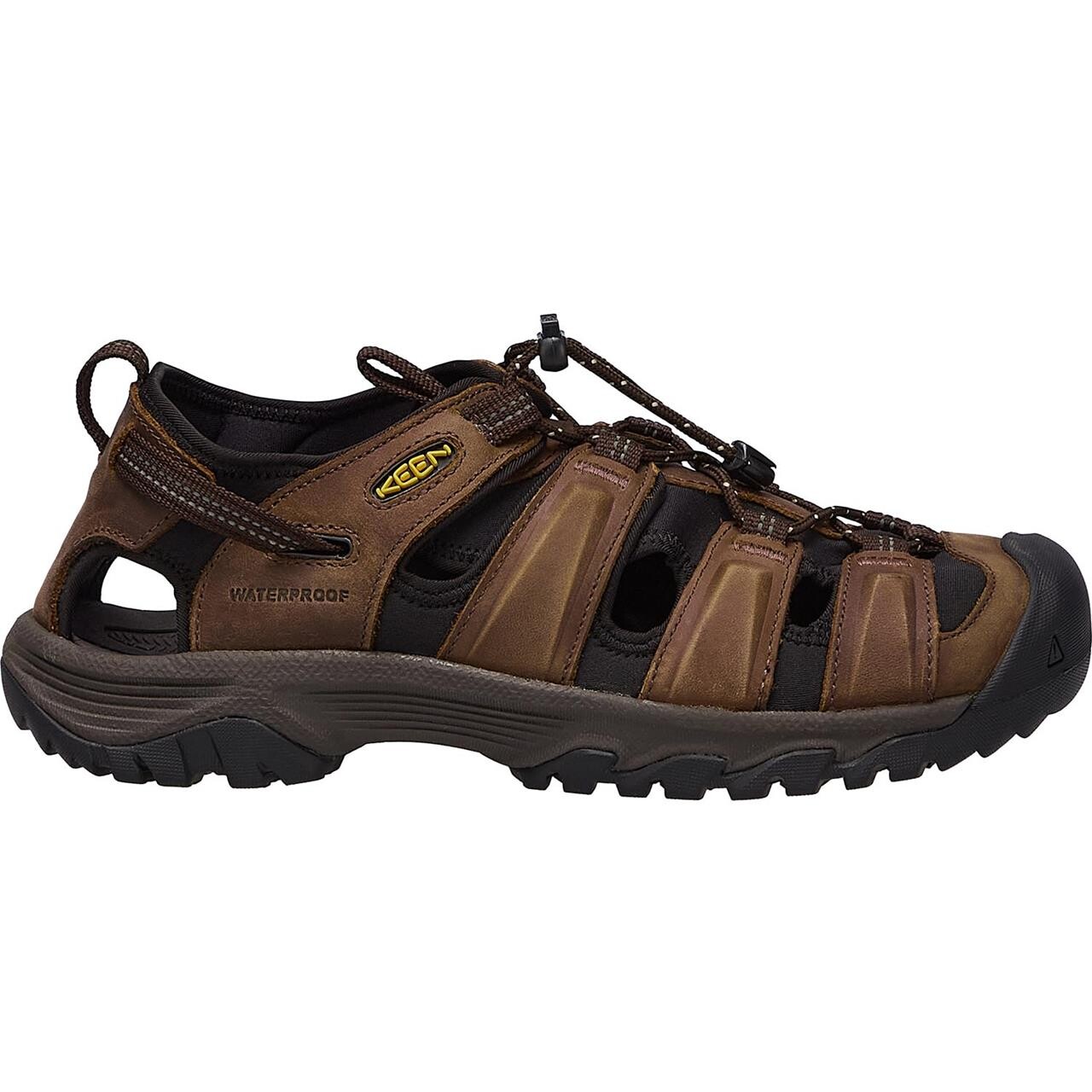 Brun (BISON/MUL Keen Mens Targhee Iii Sandal Brun Bison Mulch - Keen Sandaler - 191190488157