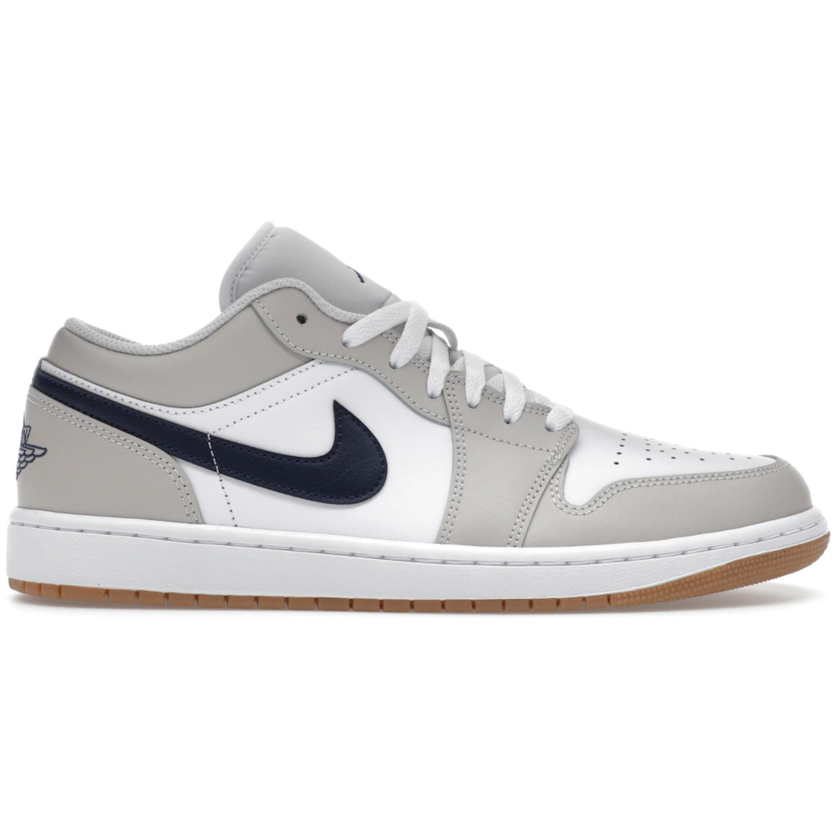 Jordan Low Midnight Navy Neutral Grey - Jordan Sneakers  - 197862979657