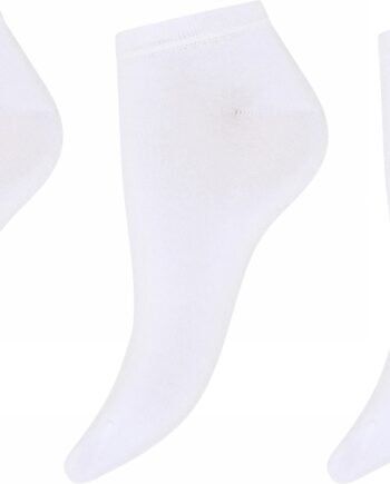 Hvid Decoy Pak Sneaker Strømper Bambus White - Decoy Women Sneakers