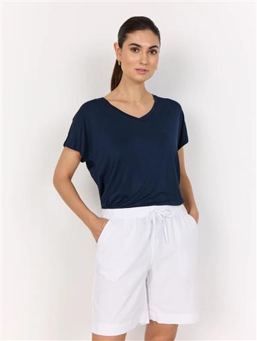 Hvid Soyaconcept Shorts Dame - Soyaconcept Sneakers - 5713076025161