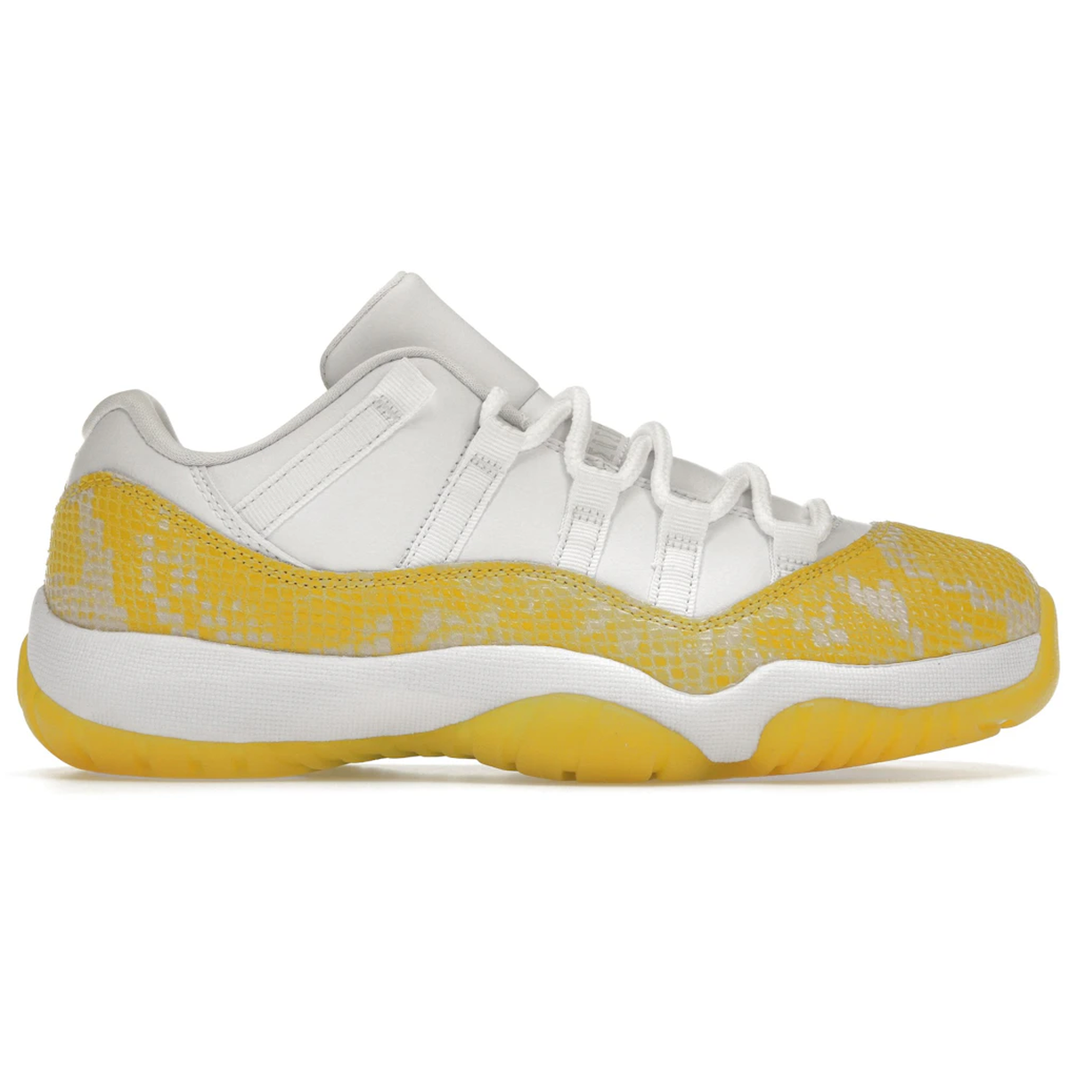 Gul Jordan Retro Low Yellow Snakeskin - Jordan Sneakers  - 2100004100831