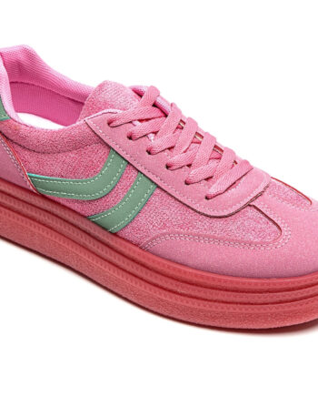 Agnes Dame Sneakers 8999 Fuxia - Shoes Sneakers  - 5715406797465