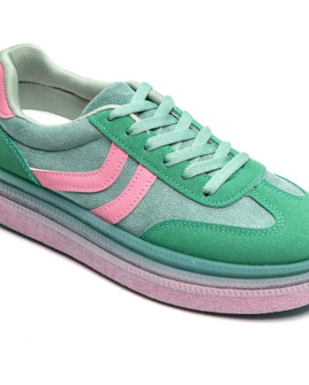 Grøn Agnes Dame Sneakers 8999 Green - Shoes Sneakers  - 5715406797526
