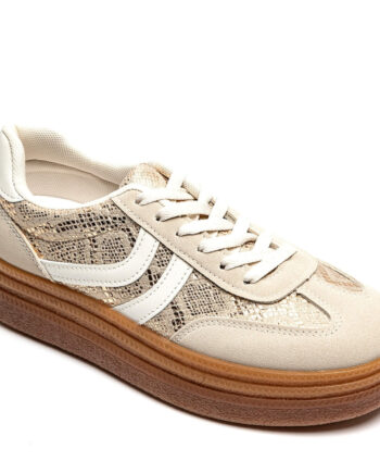 Agnes Dame Sneakers 8999 Snake - Shoes Sneakers  - 5715406769028