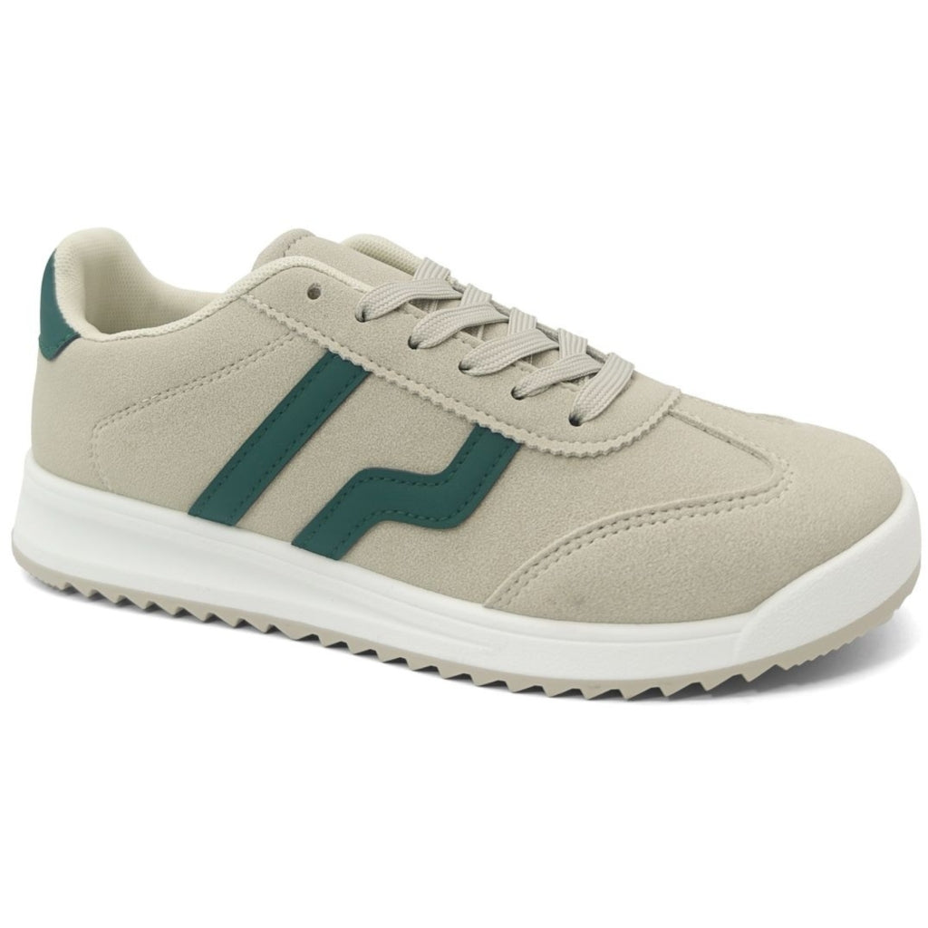 Beige Amalie Dame Sneakers G25 - Shoes Sneakers - 5715406761114
