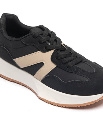 Sort Annick Dame Sneakers 8917 Black - Shoes Sneakers  - 5715406739236