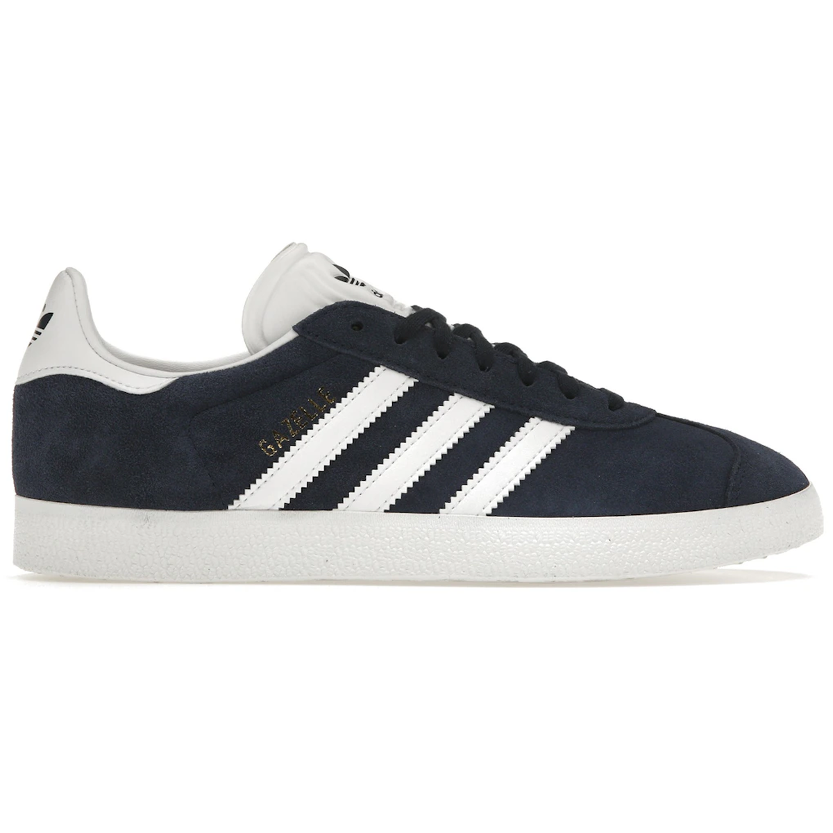 Hvid Adidas Gazelle Navy White - Adidas Sneakers - 4056566314996