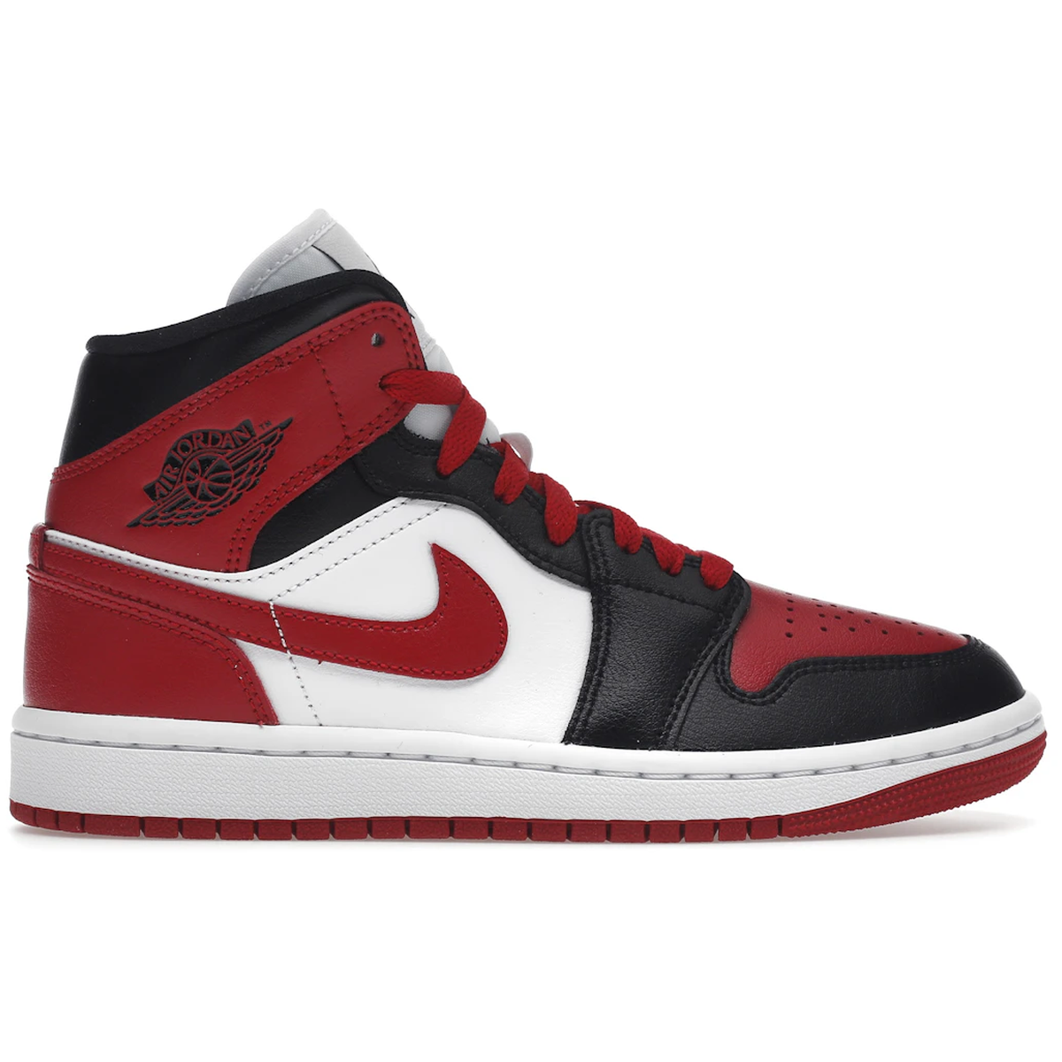 Air Jordan Mid Alternate Bred Toe - Air Sneakers  - 196149363806