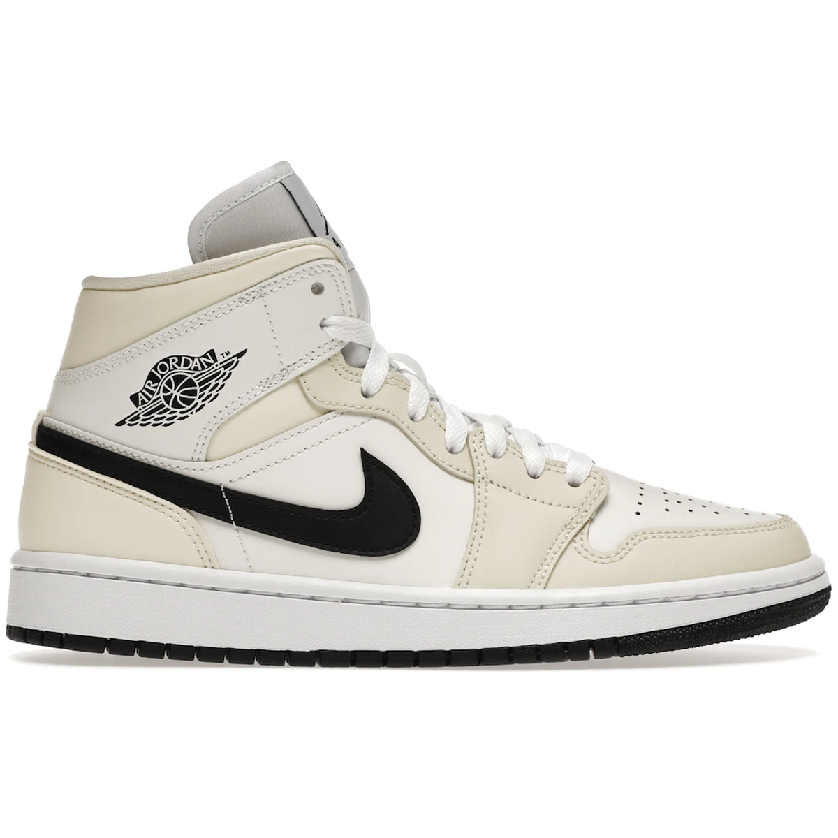 Air Jordan Mid Coconut Milk - Air Sneakers  - 0195243735915