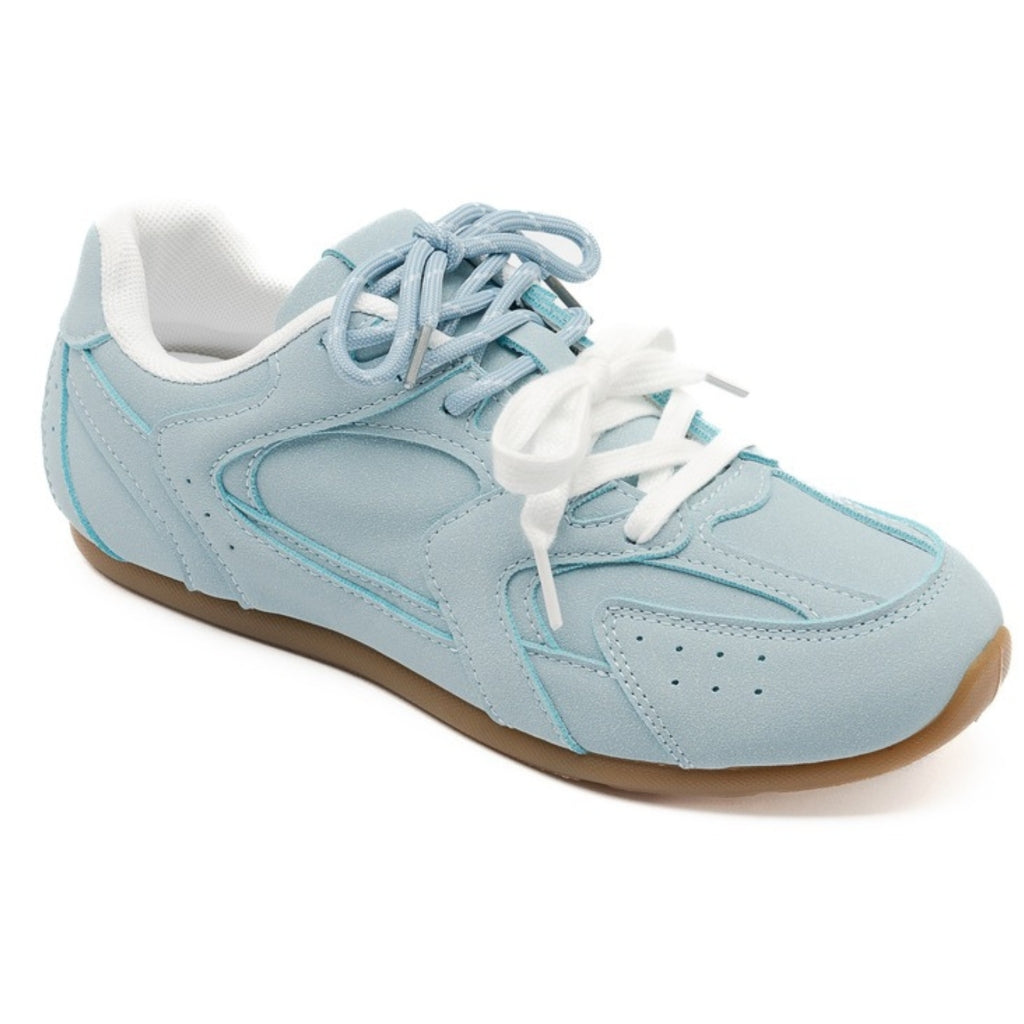 Blå Beatrice Dame Sneakers 6506 Blue - Shoes Sneakers  - 5715406758534