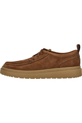 9122A Grey Canv Polden Moc - Clarks Sneakers  - 5063421190557