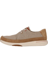 1242 Sand Combi Easeway Lace - Clarks Sneakers  - 5063421251272
