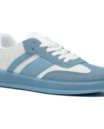 Blå Caroline Dame Sneakers 1208 Blue - Shoes Sneakers  - 5715406759555