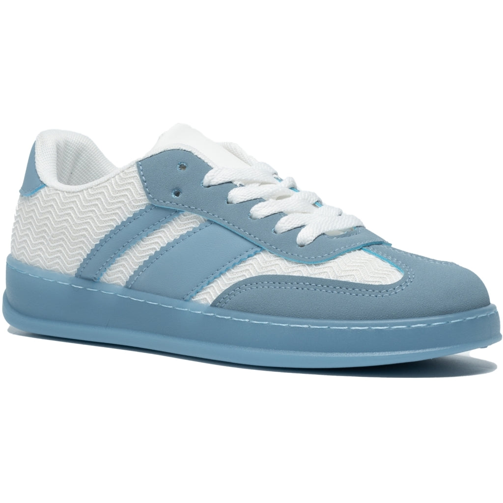 Blå Caroline Dame Sneakers 1208 Blue - Shoes Sneakers - 5715406759555