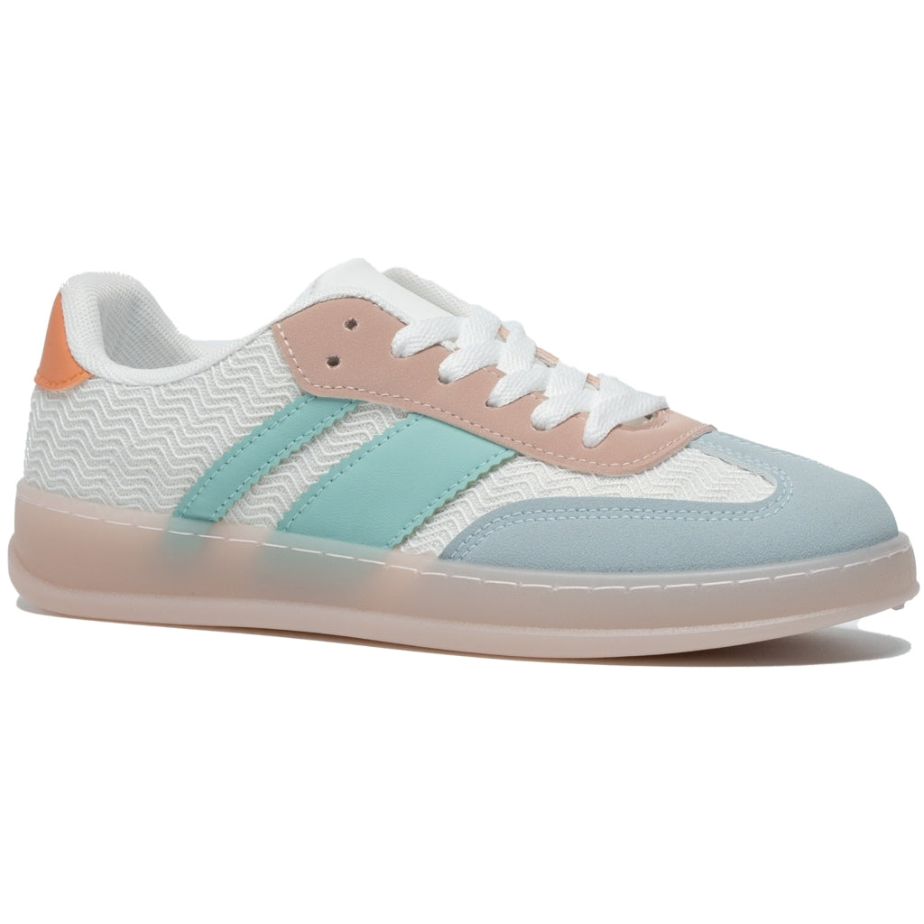 Caroline Dame Sneakers 1208 Multicolor - Shoes Sneakers  - 5715406759685