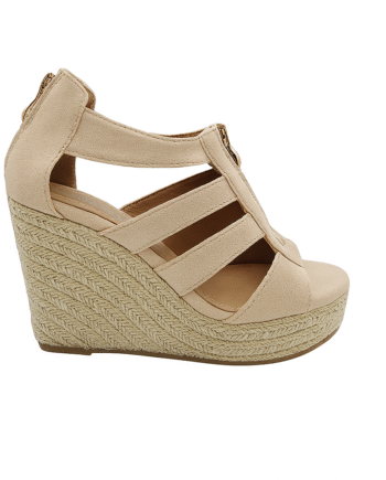 Dame Sandal Creme - Sandaler