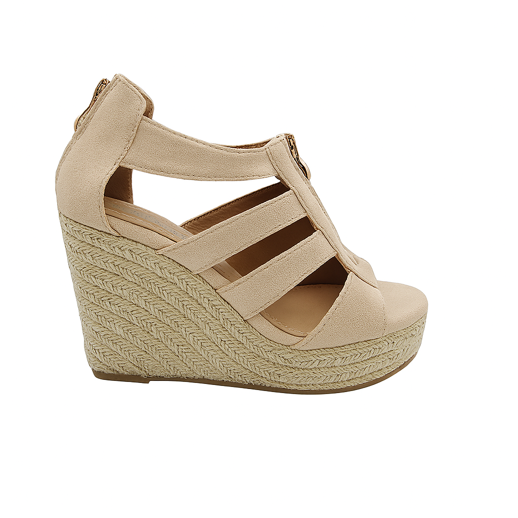 Dame Sandal Creme - Sandaler