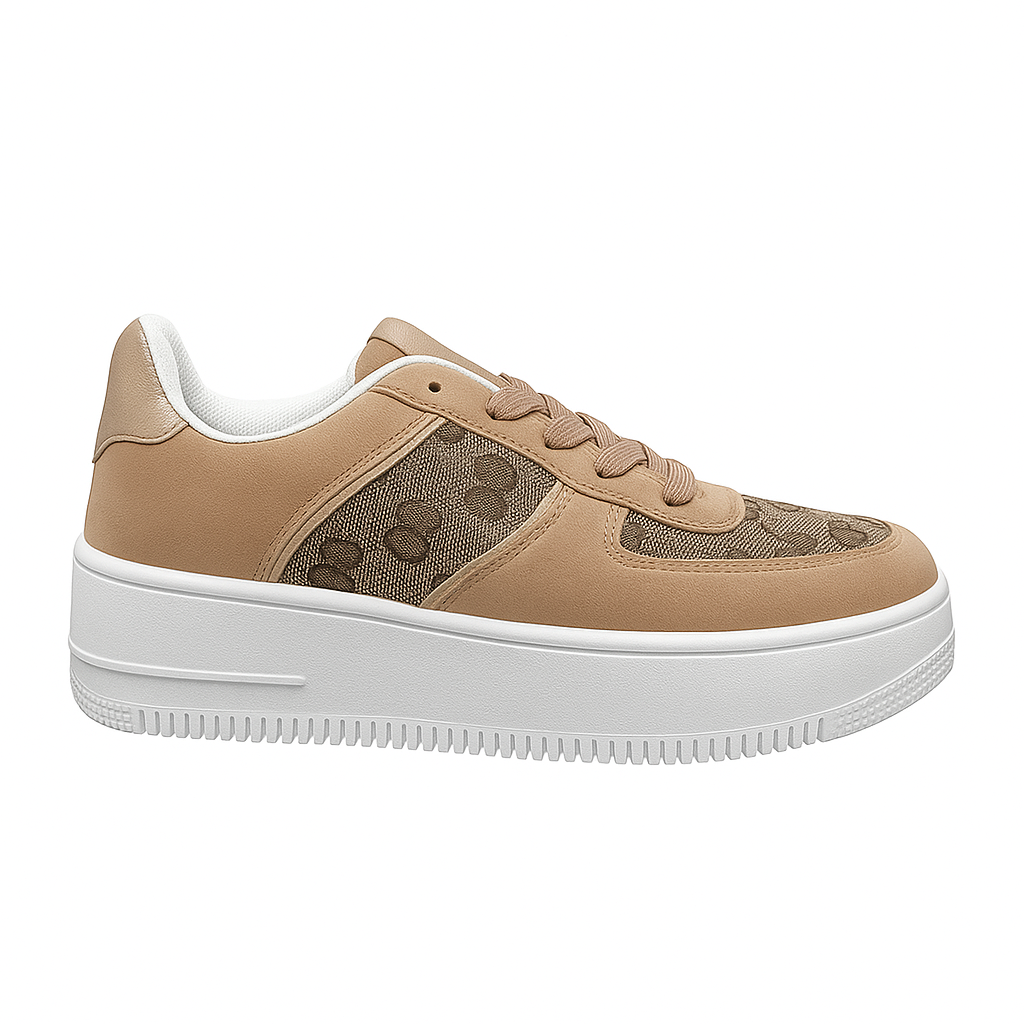 Dame Sneaker Camel - Sneakers