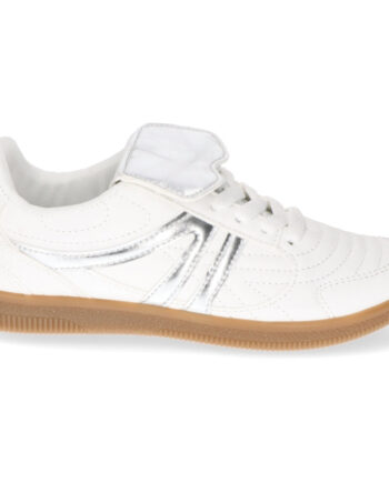 Hvid Claudia Dame Sneakers 1197 White - Shoes Sneakers  - 5715406758855