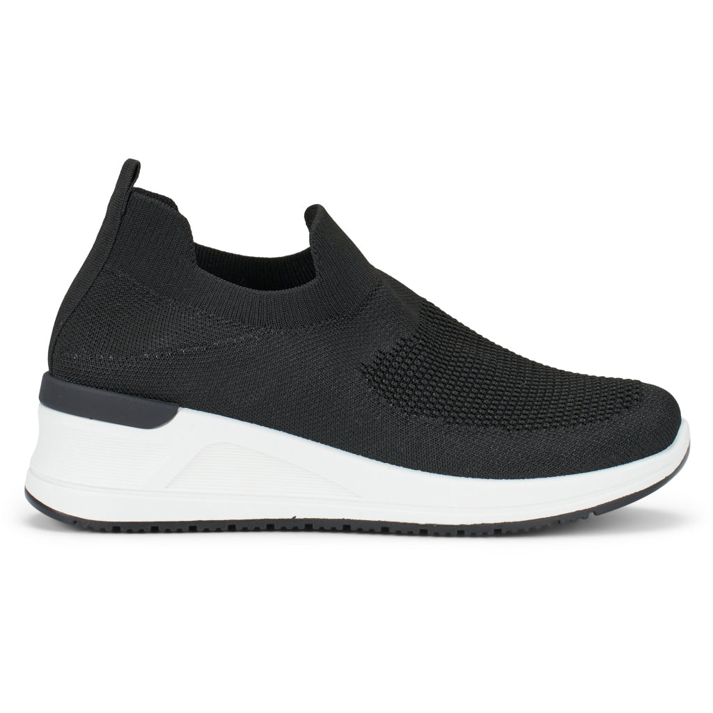 Sort Clothilde Dame Sneakers 1170 Black - Shoes Sneakers - 5715406677729