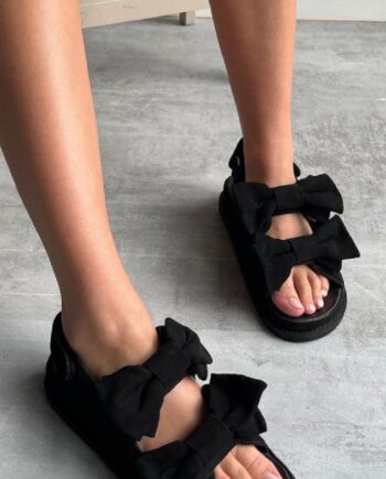 Sort Copenhagen Shoes Sandal Come Suede Black - Sandaler  - 5715334491053