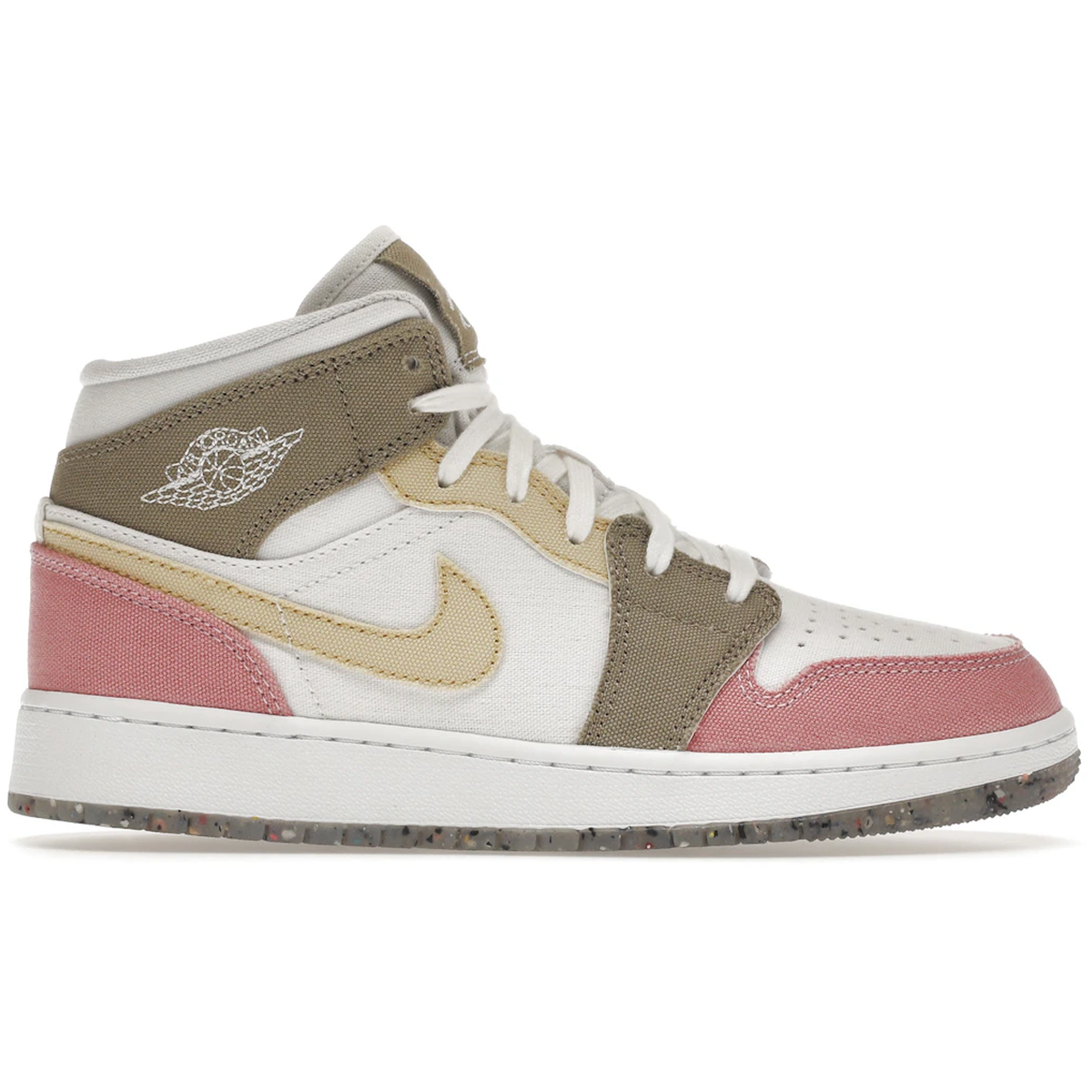 Grøn Air Jordan Mid Pastel Vivid Green Grind - Air Sneakers  - 195866323605
