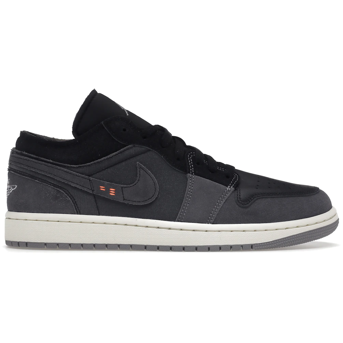 Sort Air Jordan Low Craft Inside Out Black - Air Sneakers  - 0196149453637