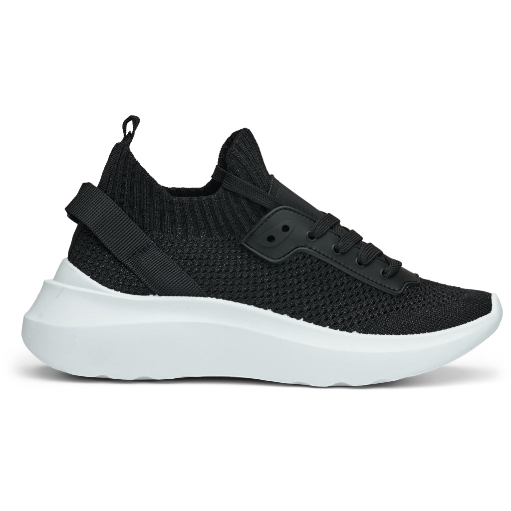 Sort Dame Sneakers 1081 Black - Shoes Sneakers - 5711614839492