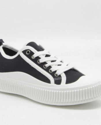 Sort Dame Sneakers 2667 Black - Shoes Sneakers  - 5711614982754