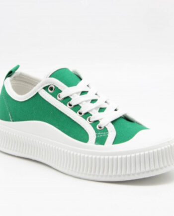 Grøn Dame Sneakers 2667 Green - Shoes Sneakers  - 5711614982792
