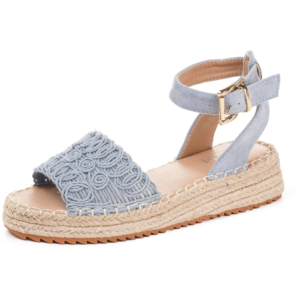 Blå Eline Dame Sandal 529 Blue - Shoes Sandaler  - 5715406498539