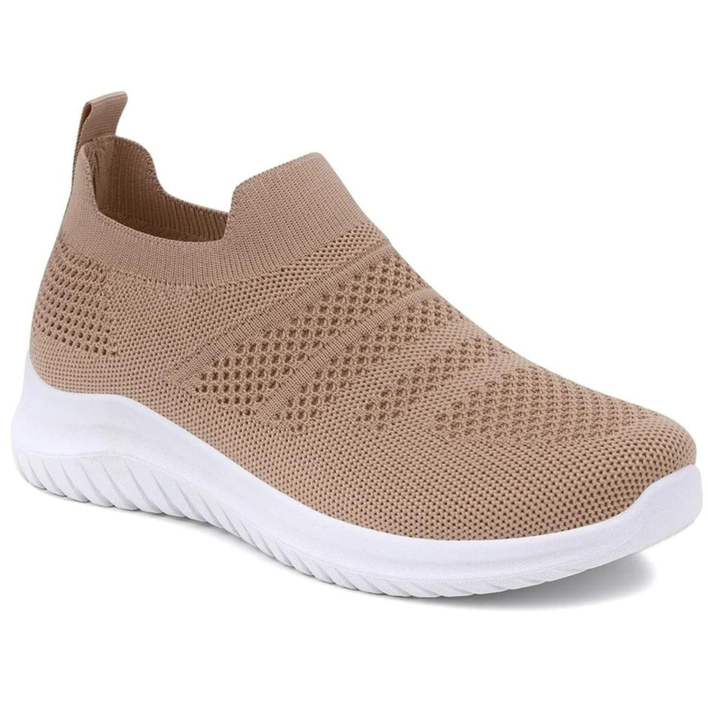 Berit Dame Sneakers 1178 Kaki - Shoes Sneakers - 5715406486734