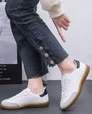 Sort Miriam Dame Sneakers 6453 Black - Shoes Sneakers  - 5715406519319