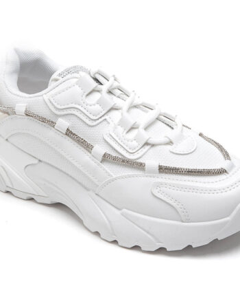 Hvid Charlotte Dame Sneakers 7580 White - Shoes Sneakers  - 5715406432632