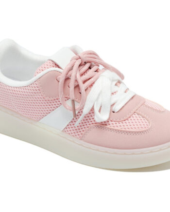 Pink Delia Dame Sneakers 6501 - Shoes Sneakers  - 5715406747507