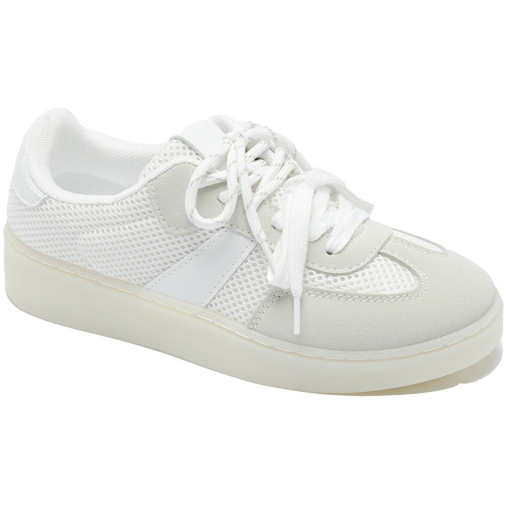 Hvid Delia Dame Sneakers 6501 White - Shoes Sneakers - 5715406747279
