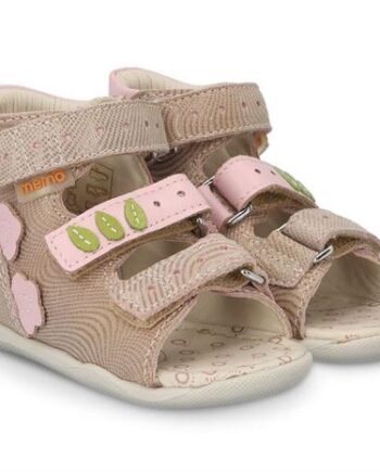 Rosa Memo Dino Sandal Pigesandal Med Ekstra Støtte - Memo Sandaler
